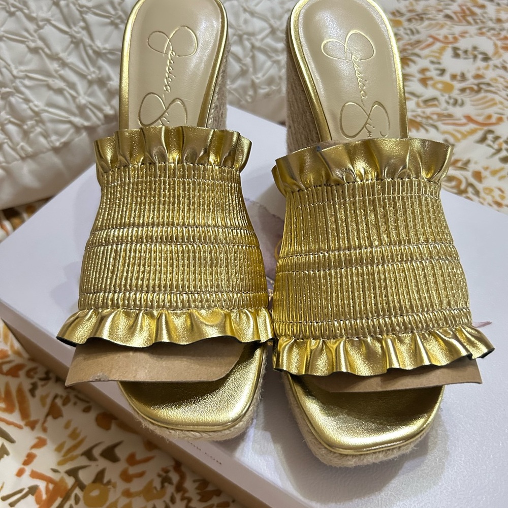 Jessica Simpson Gold Women's Shoes
